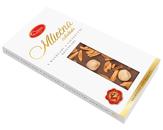 Mliečna čokoláda s posypom