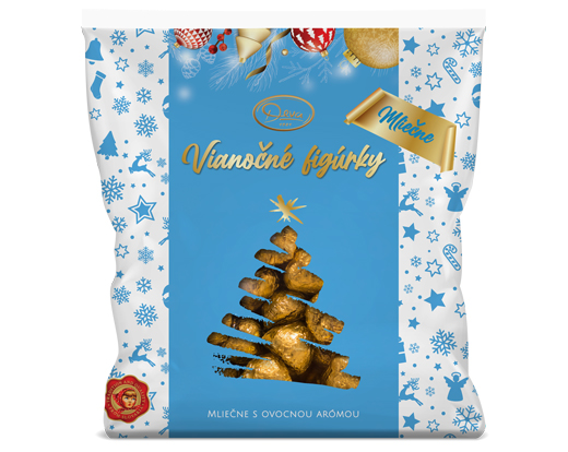 Vianočné figúrky mliečne